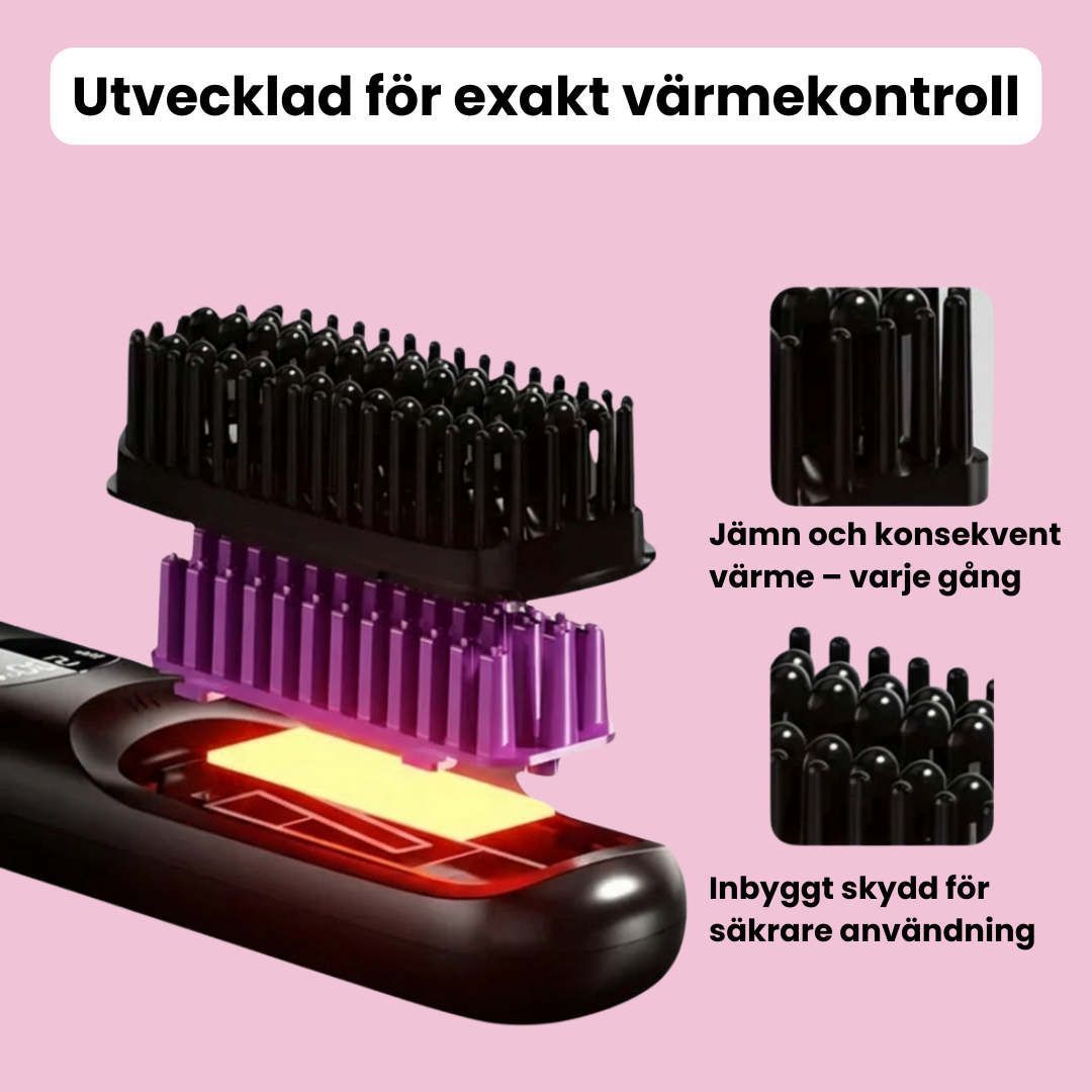 SilkGlide - Att platta håret har aldrig varit enklare.