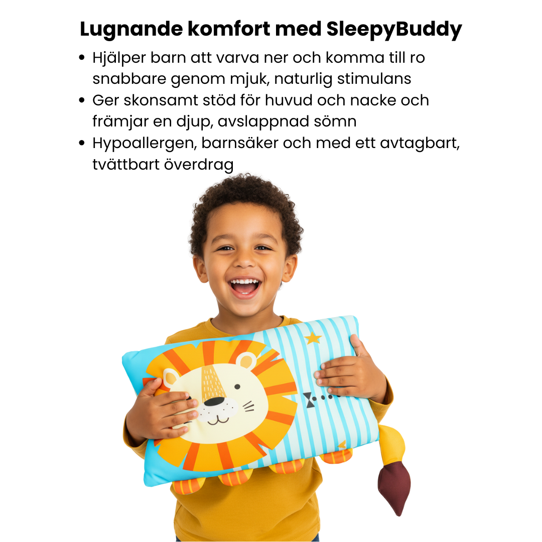SleepyBuddy – barnets lugnande kudde