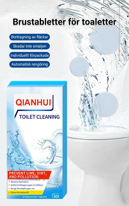 ToiletFizz Pro - Avancerad dekontaminering, borttagning av urinavlagringar och luktborttagning