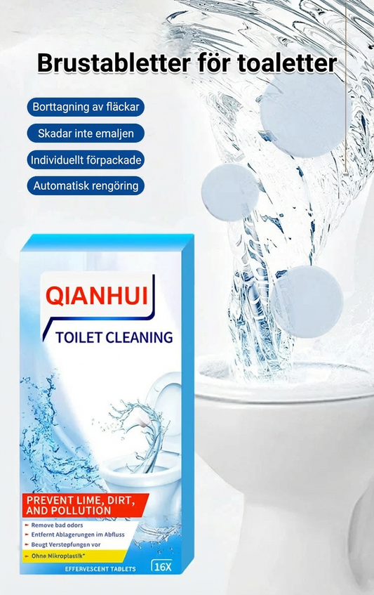 ToiletFizz Pro - Avancerad dekontaminering, borttagning av urinavlagringar och luktborttagning