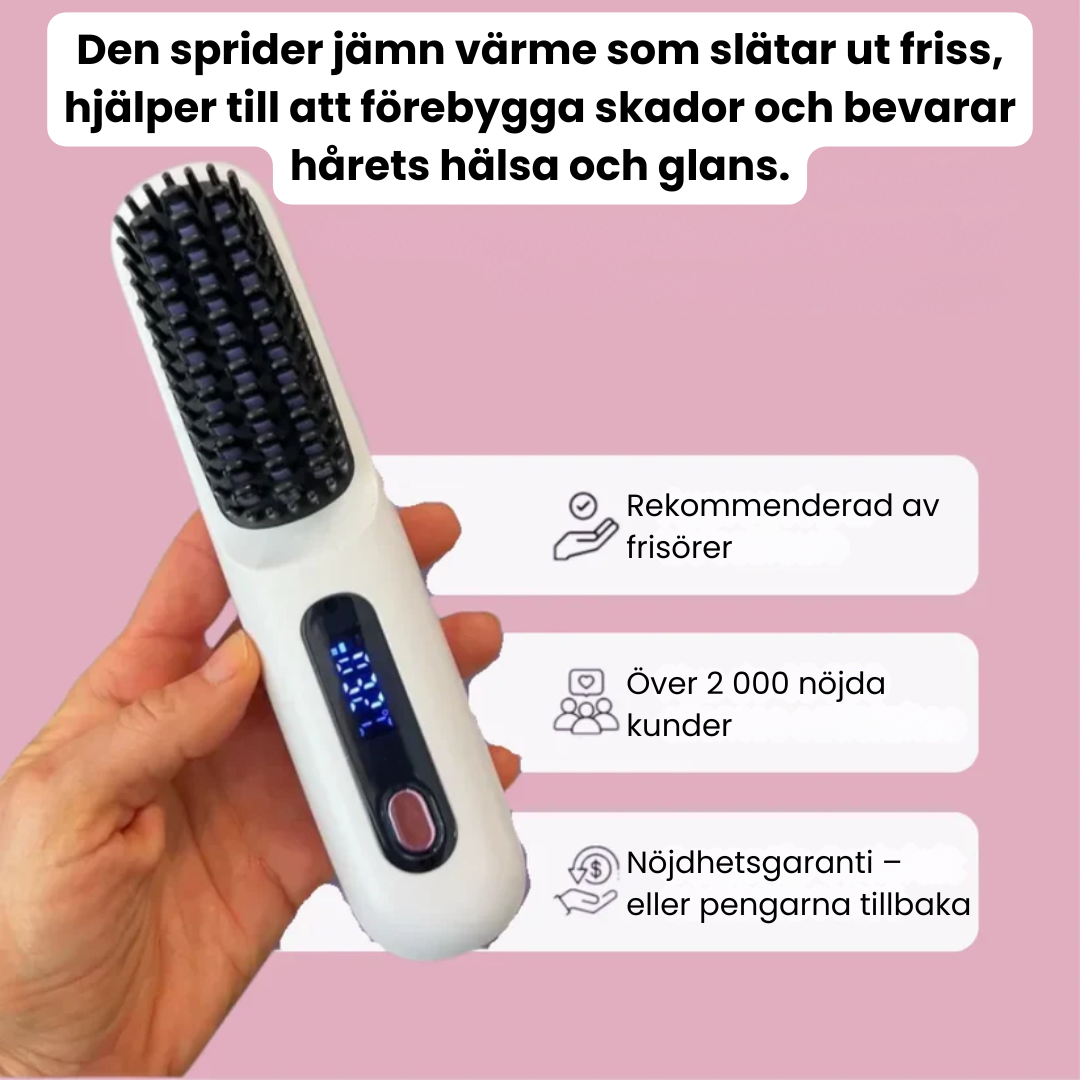 SilkGlide - Att platta håret har aldrig varit enklare.