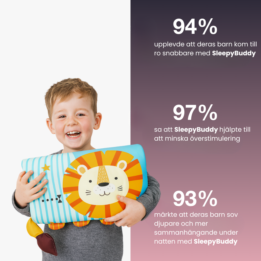 SleepyBuddy – barnets lugnande kudde