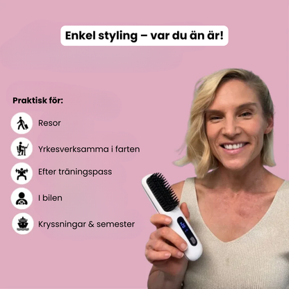 SilkGlide - Att platta håret har aldrig varit enklare.
