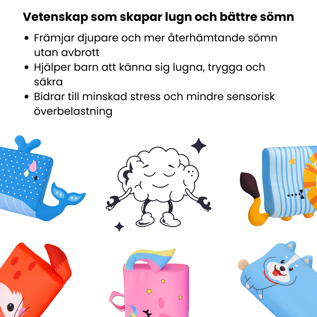 SleepyBuddy – barnets lugnande kudde