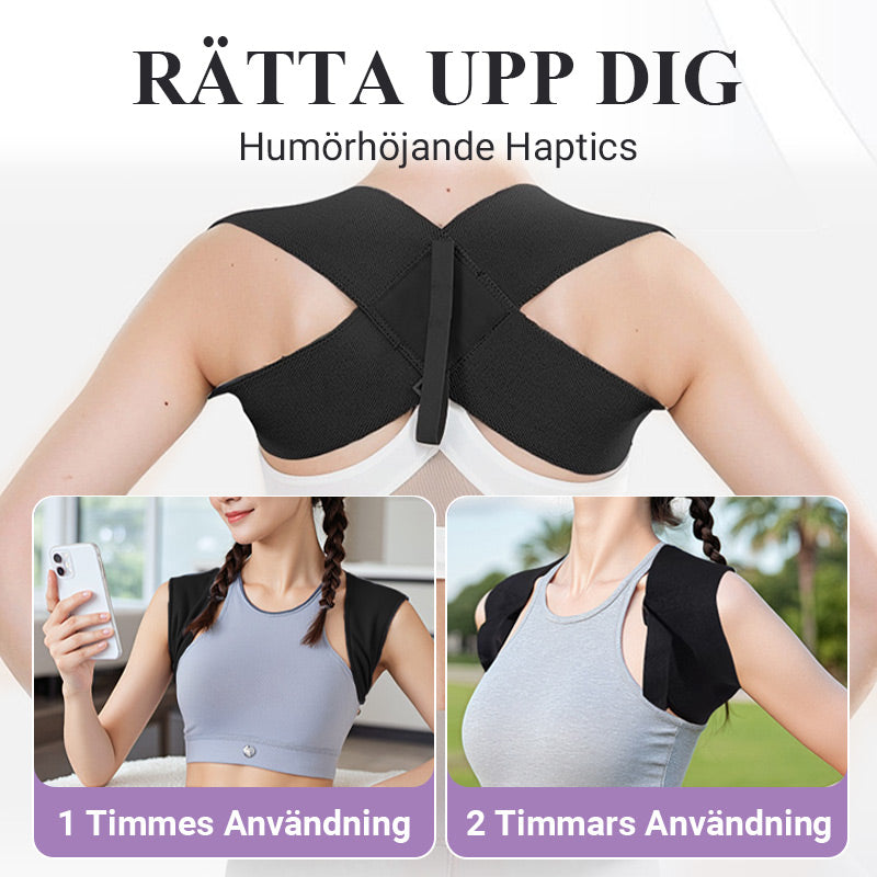 "Rak Rygg På 5 Minuter! ✨ Universell Hållningskorrigerare – Din Osynliga Ryggstöd