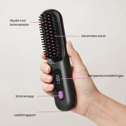 SilkGlide - Att platta håret har aldrig varit enklare.