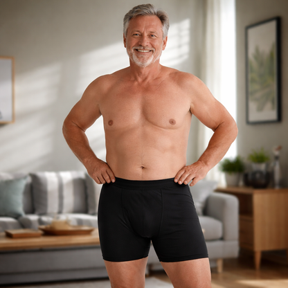 DryGuard Boxershorts – Ultraabsorberande inkontinensunderkläder för män