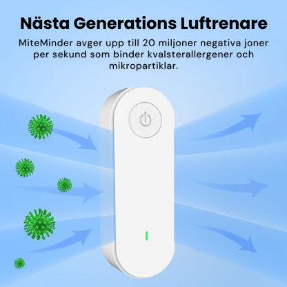 MiteMinder™ - Friskare morgnar & ett hälsosammare hem