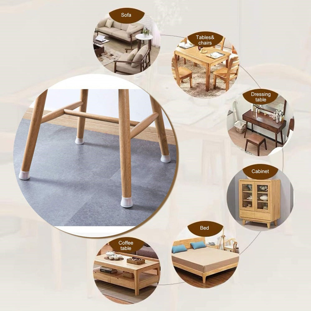 FloorFriend - Möbelbensskydd (universellt – passar alla former och storlekar)