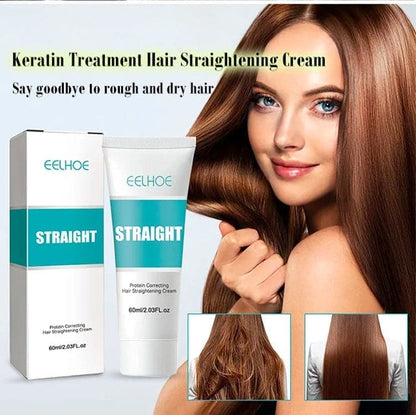 💞Silk and Keratin Smoothing Cream – Köp 3, få 2 gratis!✨💇‍♀️